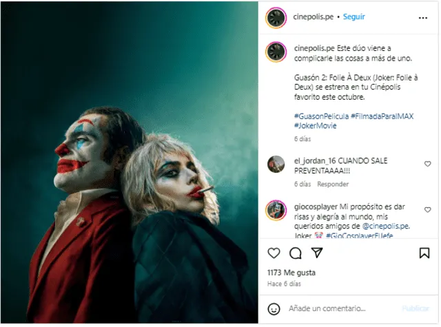 Joker 2: precio, cuándo y dónde comprar las entradas en PREVENTA.