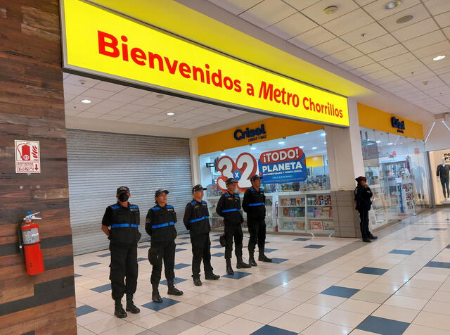 Chorrillos llegó a inspeccionar el Metro de Plaza Lima Sur / Foto: Municipalidad de Chorrillos. 