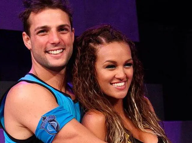 Nicola Porcella y Angie Arizaga.