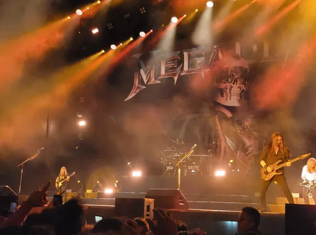 Concierto de Megadeth: Karla Cruz / URPI-LR