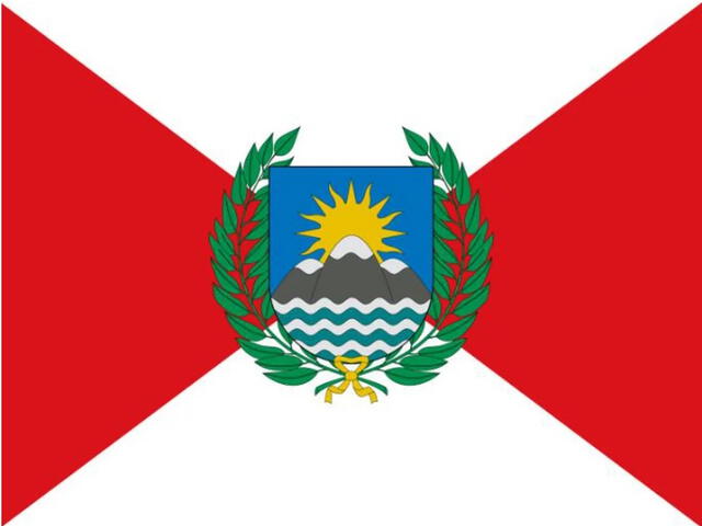  La primera bandera peruana fue creada por Don José de San Martín. Crédito: Captura Infobae   