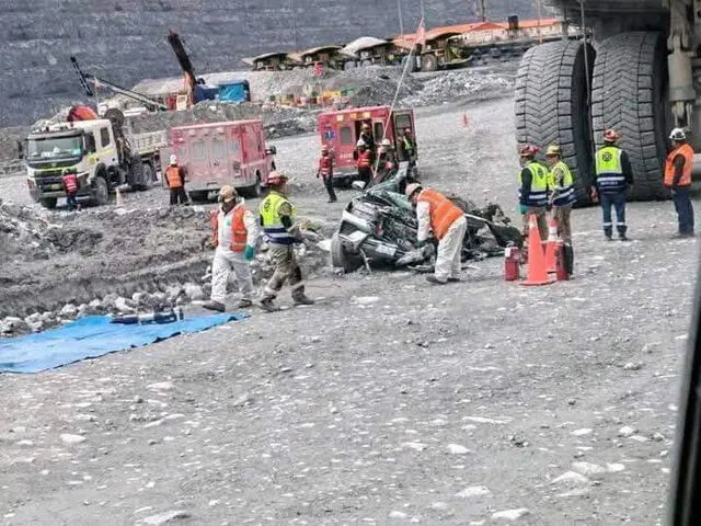 Tragedia en Antamina deja una persona muerte y otra herida. Tragedia en Antamina deja una persona muerte y otra herida.