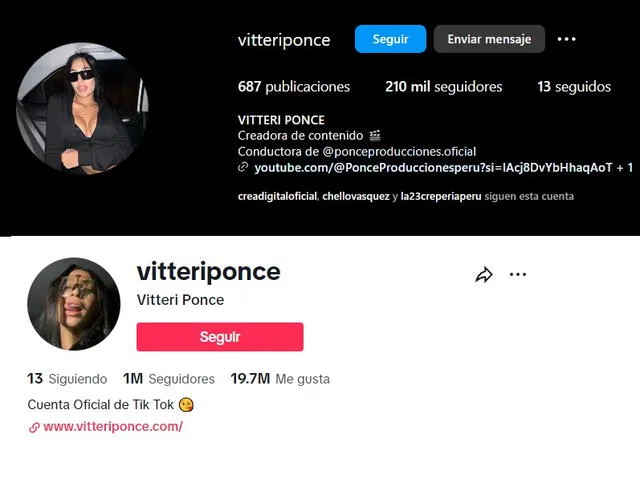 Vitteri Ponce ha obtenido gran popularidad por sus videos en redes sociales.    