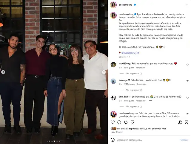 Kevin Díaz compartió una CENA con los padres de Onelia Molina tras el supuesto DISTANCIAMIENTO por su viral baile con un exfutbolista
