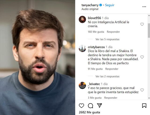 Usuarios reaccionan a video de inteligencia artificial.