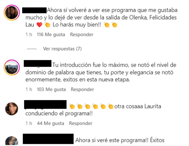 Laura Spoya es aceptada como nueva conductora de 'Al Sexto Día'.  