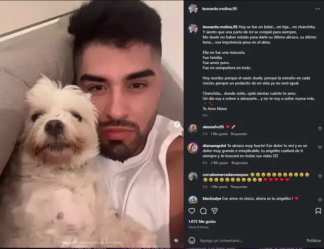 Hermano de Onelia Molina no soporta y estalla del dolor por la pérdida de su bebé Hermano de Onelia Molina no soporta y estalla del dolor por la pérdida de su bebé