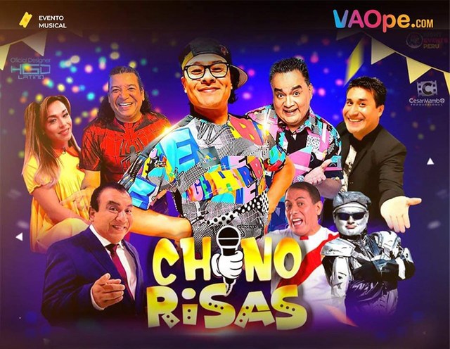 Invitados especiales por el 20° aniversario de el Chino Risas.   