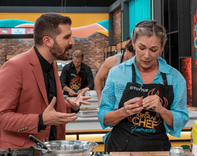 Mónica Zevallos en el Gran Chef: Famosos.