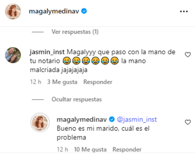 <em>Magaly Medina se defiende tras imágenes con su esposo. Captura: Instagram </em> <em>Magaly Medina se defiende tras imágenes con su esposo. Captura: Instagram </em>