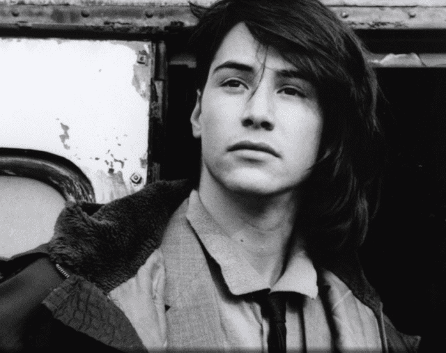 <em>Keanu Reeves en su juventud. Foto: Grosby</em>   