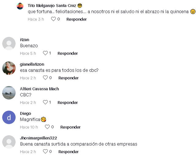 Así reaccionaron usuarios en redes sociales al ver el video de la canasta navideña    