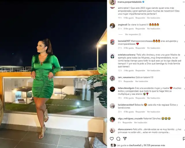 Autor: Andrea San Martín Instagram   