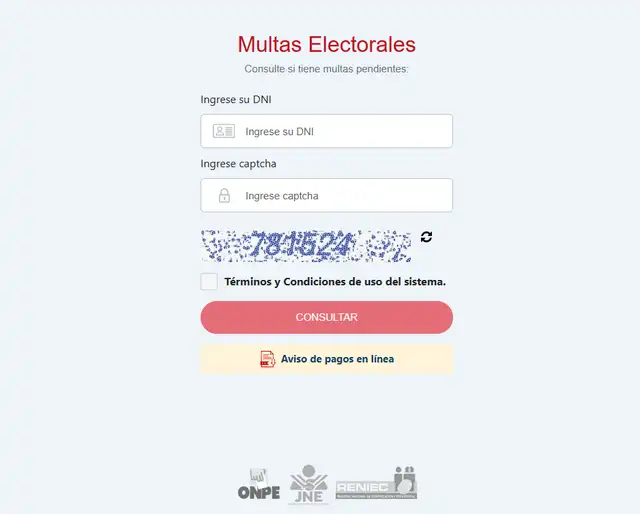 ¿Cómo saber si debo multas electorales? Consulta aquí con tu DNI.