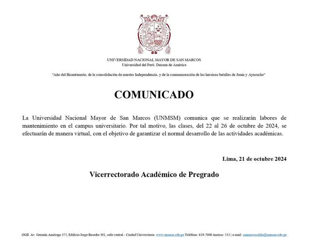 Paro de transportistas 23 de octubre: estas son las universidades e institutos que no tendrán clases