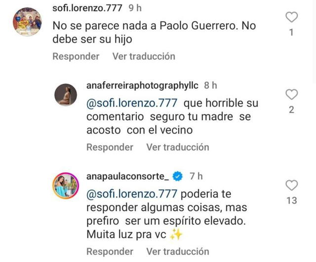 Instagram Ana Paula Consorte   
