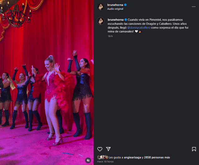 Brunella Horna expone video bailando en show nocturno Brunella Horna expone video bailando en show nocturno