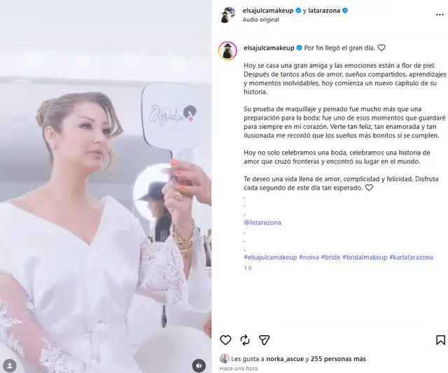 Karla Tarazona tuvo impensada ‘despedida de soltera’ en ausencia de Christian Domíngues a horas de su boda