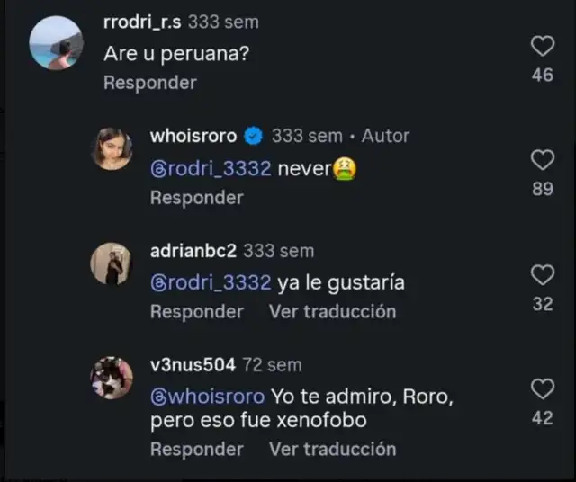 ¡Fuego en las redes! Influencer española Roro desata ola de críticas por DESATINADO comentario sobre el Perú: ¿Qué dijo?