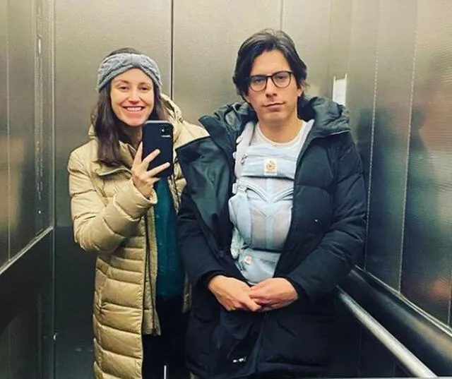 Sebastián Salazar y su esposa Lisa Infante: Foto: Instagram  
