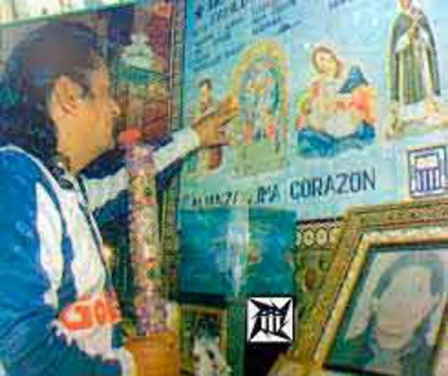 Chacalón y su amor de toda la vida: Alianza Lima. - FUENTE: Internet.   