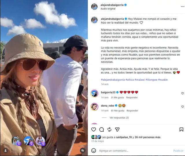Alejandra Baigorria aparece en lista de influencers que utilizan a niños africanos para generar clics