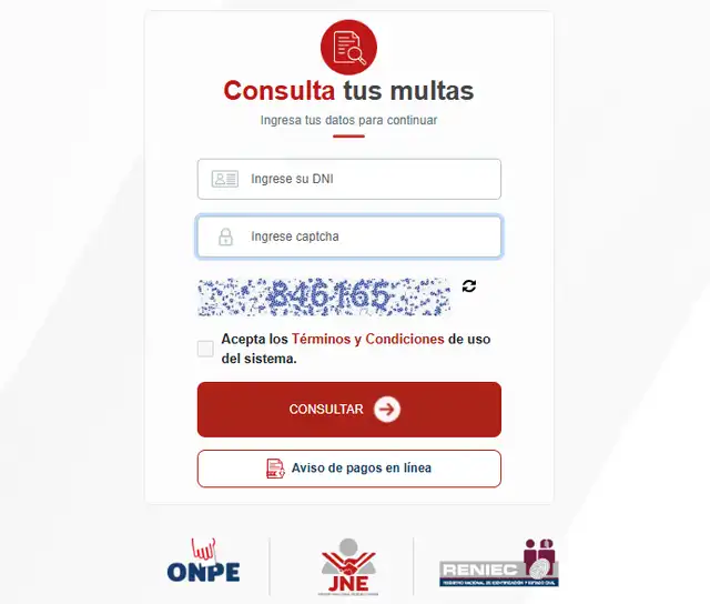 JNE revela LINK para consultar si tienes multas electorales previo a los comicios del 4 de octubre.