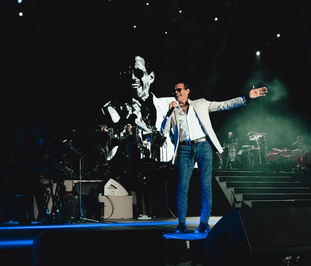 Marc Anthony arranco los conciertos en agosto 2024 en Colombia.  