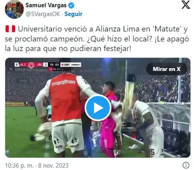 así informó la prensa extranjera el apagón en Matute