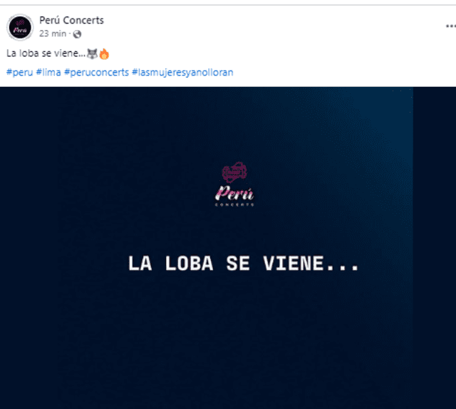 Shakira: Productora peruana confirmaría su llegada al Perú con curioso post en Facebook.