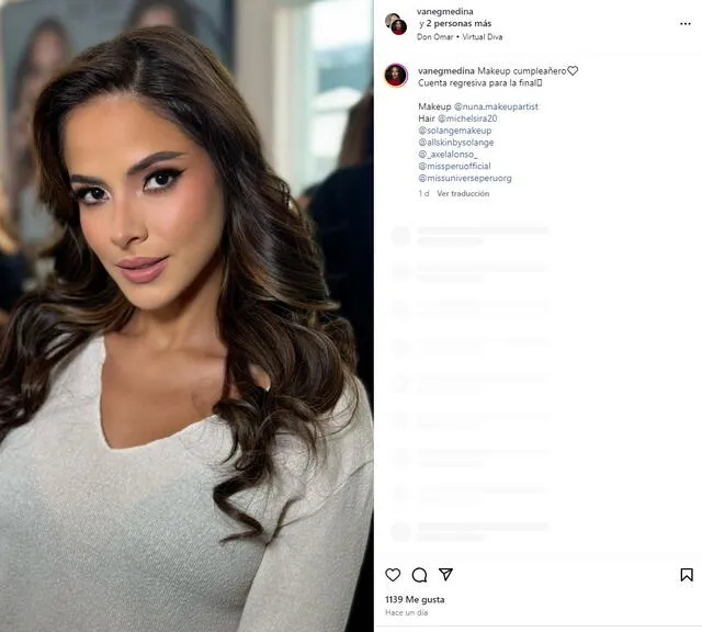 Vanessa Medina una de las candidatas que participará en el Miss Perú 2024/