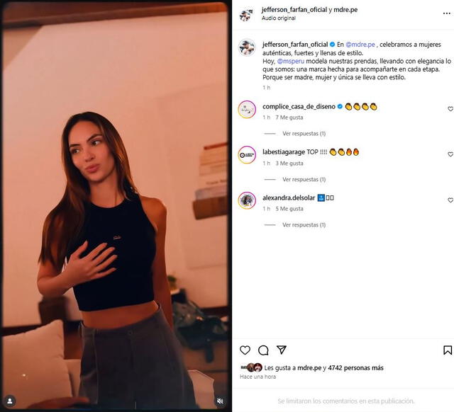  Jefferson Farfán presume a conocida modelo casada que no es Xiomy Kanashiro 