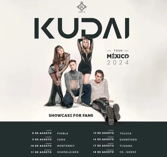 Tour de Kudai en México.  