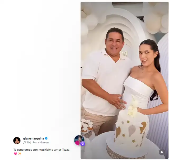 Gianella Marquina anuncia que tendrá una mujercita y revela el nombre de su primera bebé