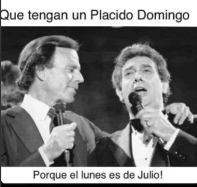 Estos son los hilarantes memes de Julio Iglesias y julio.