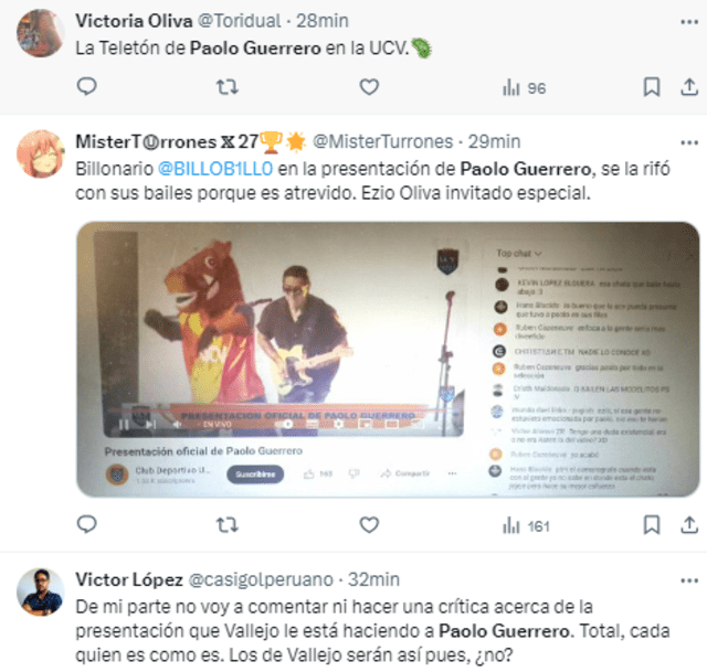 Peruanos molestos con César Vallejo por presentación de Paolo Guerrero en Trujillo ¿Por qué?
