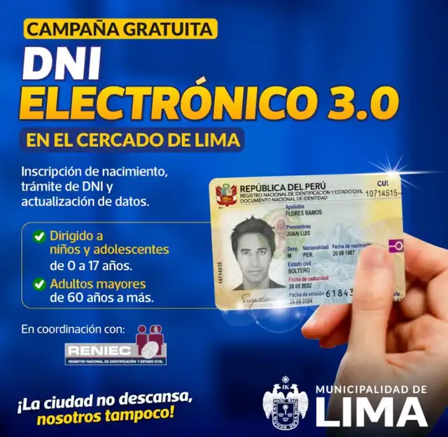 ¿Dónde se llevará acabo la campaña del DNI electronico gratis este 3 de julio?