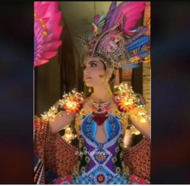El traje típico filtrado de Miss México para el Miss Universe 2023.