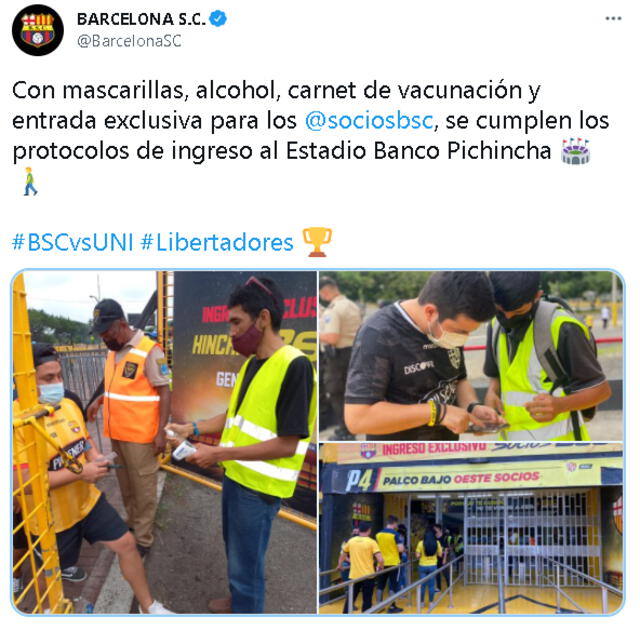 Foto: Barcelona SC   