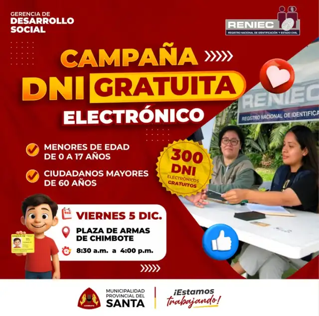 Campaña de DNI electrónico en Áncash. Campaña de DNI electrónico en Áncash.