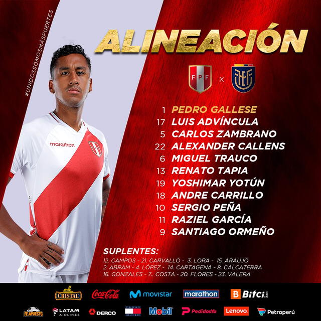 Foto: selección peruana   