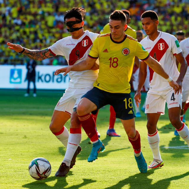 Perú y Colombia pueden clasificar al Mundial Qatar 2022. / FUENTE: Efe.   