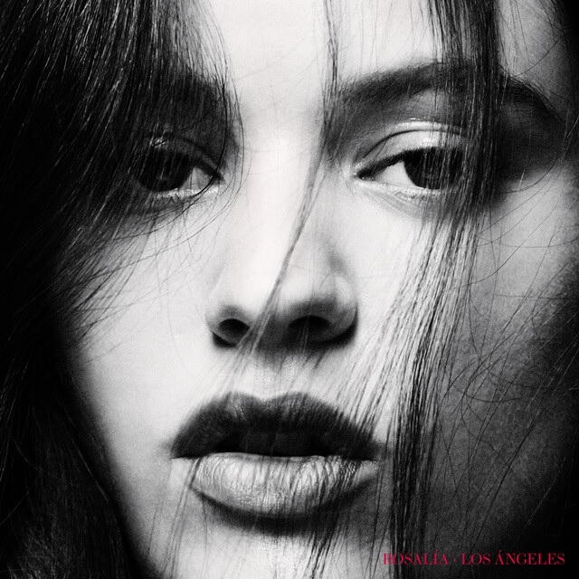 Portada del primer álbum de la Rosalía, ''Los Ángeles''.   