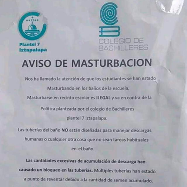 El aviso que fue viral tiempo atrás. / FUENTE: Facebook. 