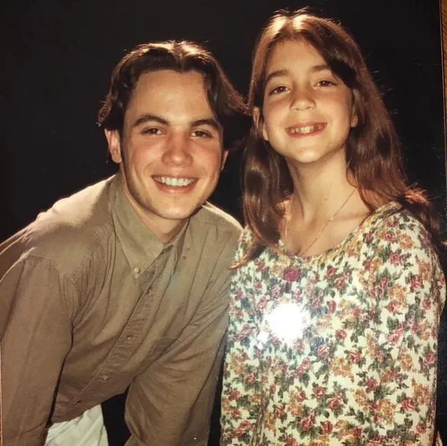 Chiara Pinasco Y Bruno Pinasco Conductora Deja En Show A Fans Con Foto De Su Adolescencia Junto 