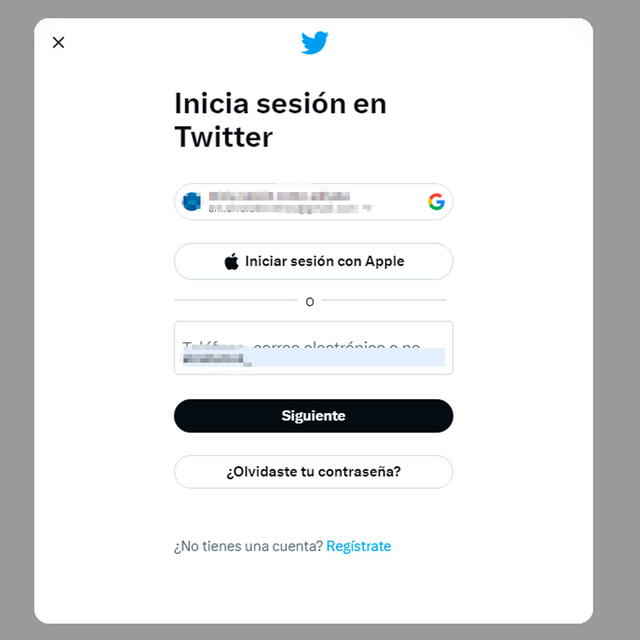 Twitter presenta error en su sitio web.   