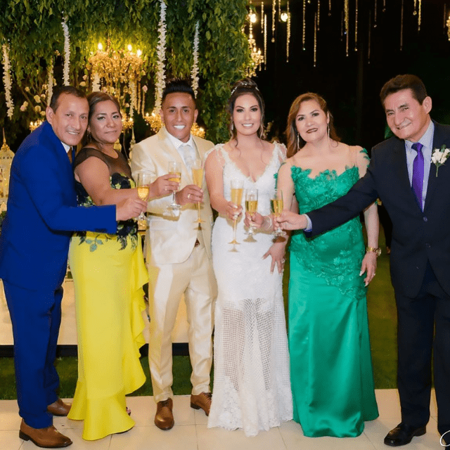  Pamela López en el año 2019 durante su matrimonio con Christian Cueva.