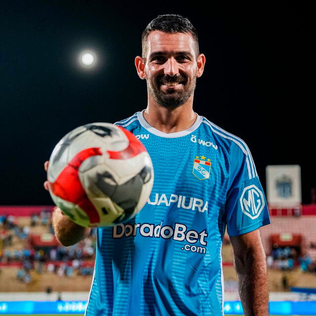 Martín Cauteruccio, el dueño del gol en Cristal.