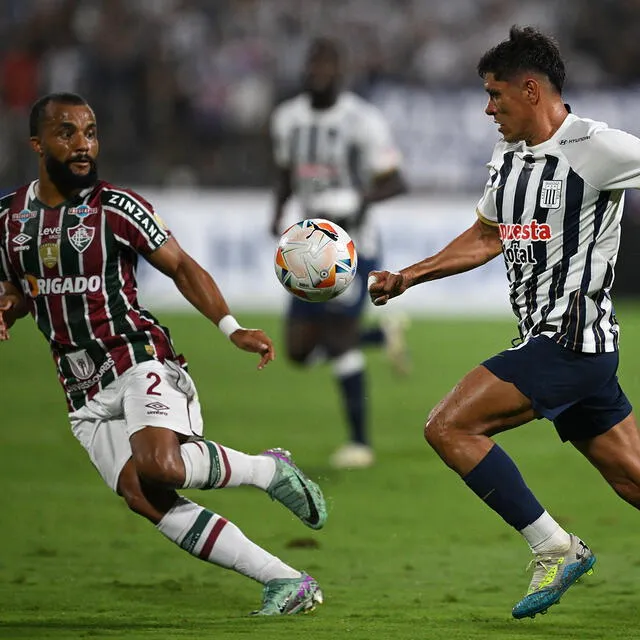 Alianza busca la hazaña ante Fluminense. / Foto: AFP.   