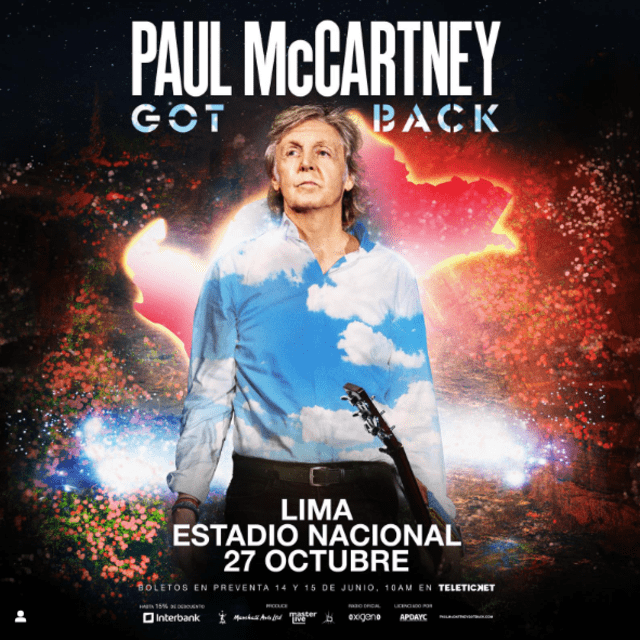 Paul McCartney vuelve a Lima tras 10 años de su útlimo show.